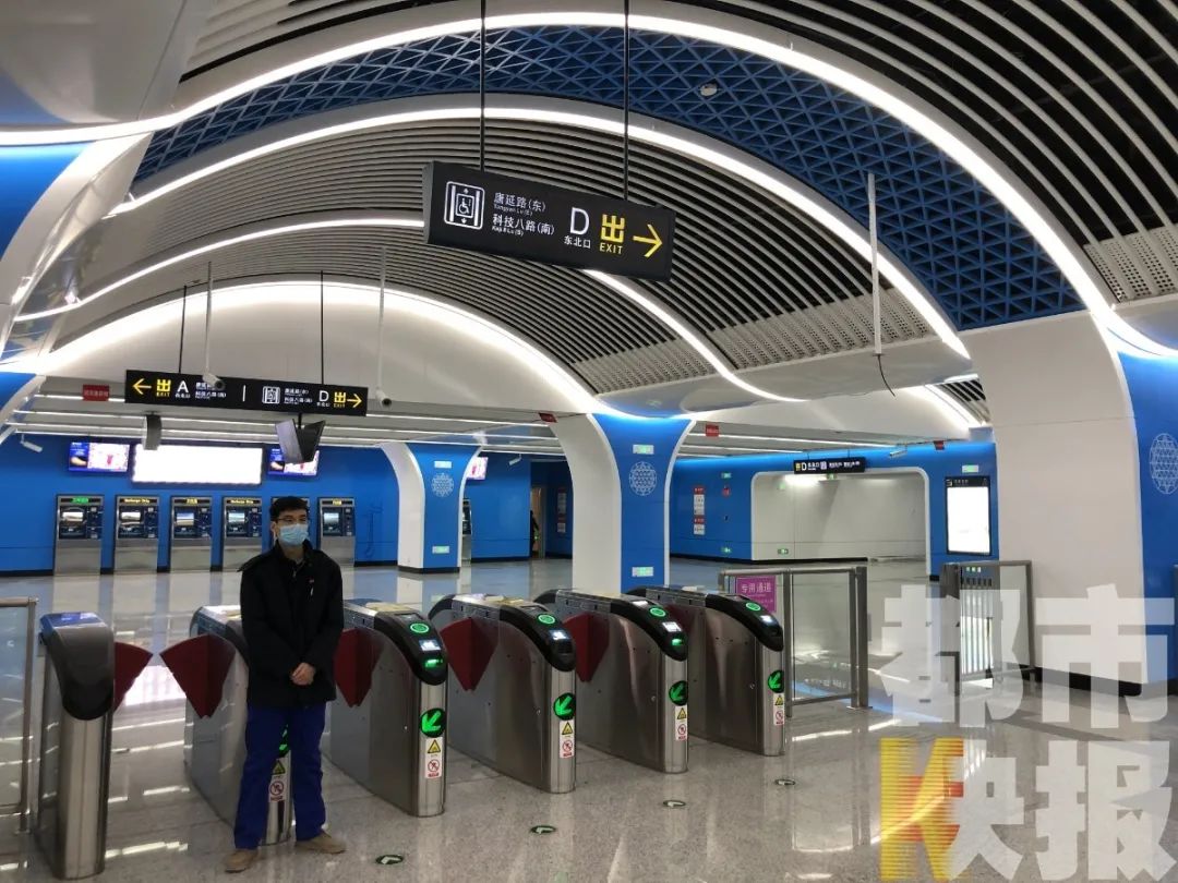 西安地铁6号线试乘曝光!座椅的这个功能亮了