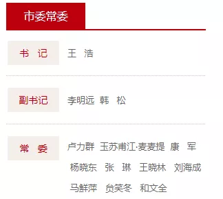 三位副市长到任后,西安市政府领导班子分工调整